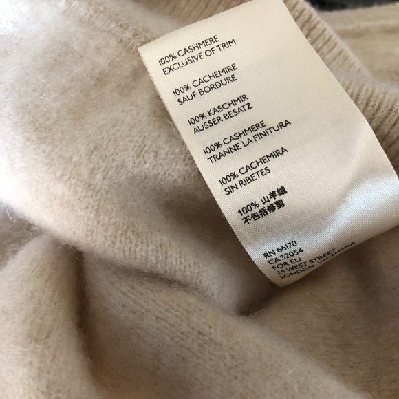 FREE PEOPLE 100%CASHMERE LOVE LIKE THIS CROPPED SWEATER - Picture 4 of 5